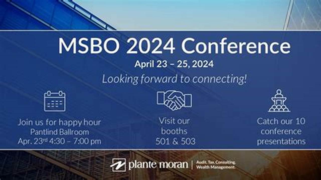 Msbo Conference 2024