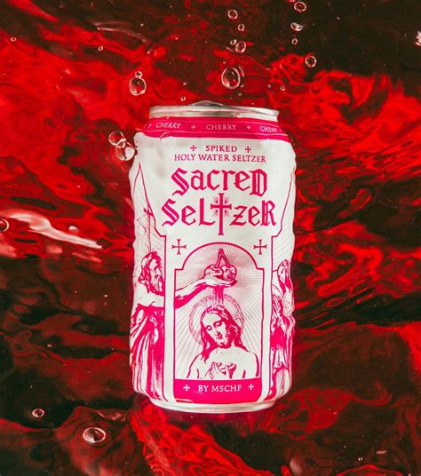 MSCHF Drops Holy WaterSpiked "Sacred Seltzer"