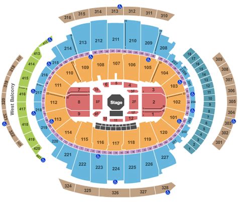 Msg Seating Chart Ufc
