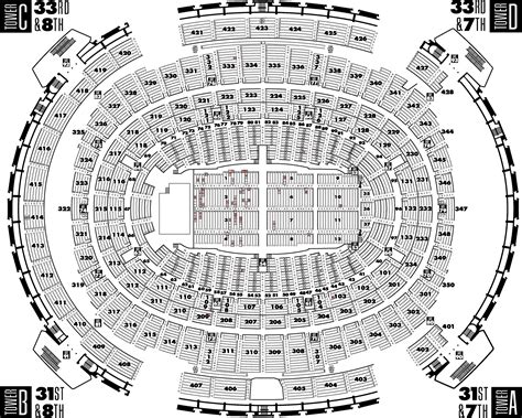 Msg Seating Chart With Seats