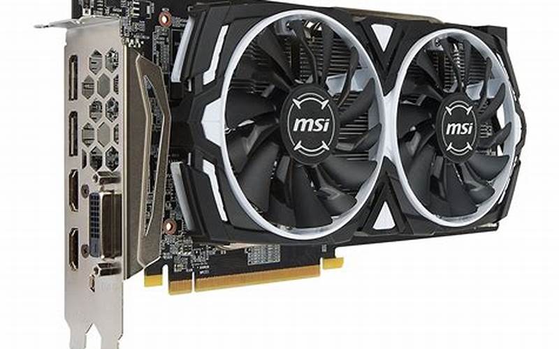 Msi Radeon Rx 470 4Gb Armor Oc Video Card Cooling System