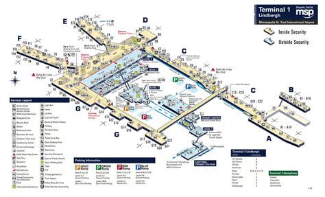MinneapolisSaint Paul International Airport [MSP] Terminal Guide