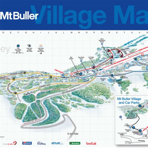 Mt Buller Accommodation Map