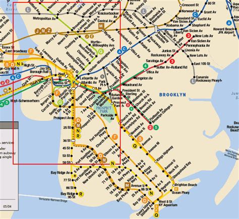 Mta Brooklyn Subway Map