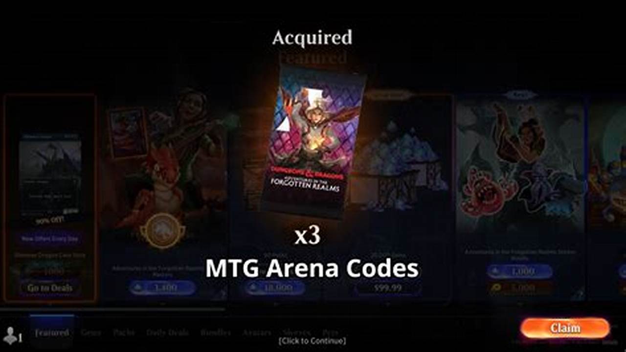 Mtg Arena Code 2024
