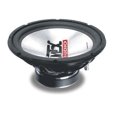 Experience Earth-Shattering Bass with Mtx Audio's Thunderous 4500 12 Subwoofer