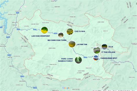 Mu Cang Chai Map