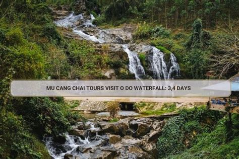 Mu Cang Chai Waterfall