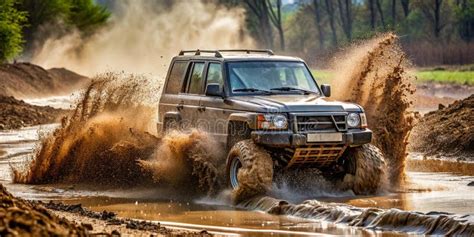 Muddy Off-Road Track