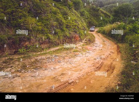 Muddy road madagascar