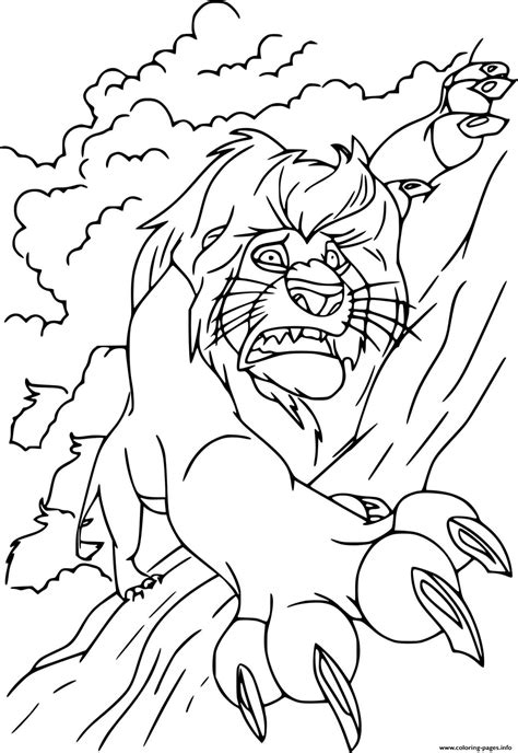 Mufasa Coloring Page at Free printable colorings