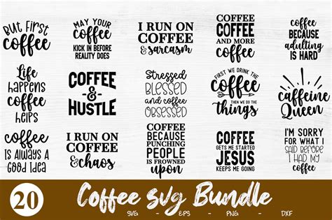 Download Mug Svg Bundle Creativefabrica DXF Files