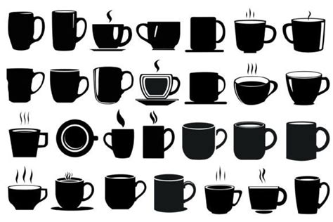 Download Mug Svg Bundle Silhouette DXF Files