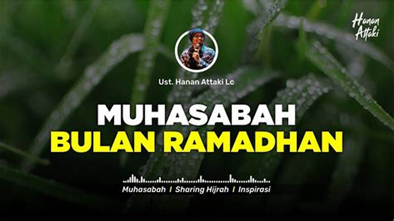 Muhasabah, Ramadhan