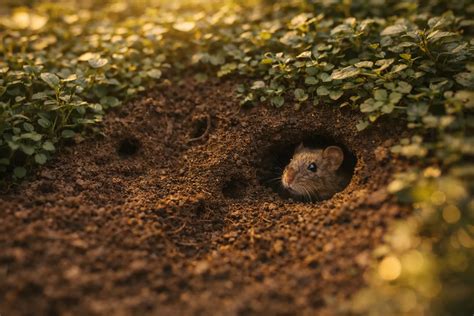 Muis In Tuin