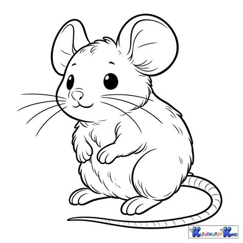 Muis Kleurplaat