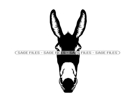Unleashing the Creativity: Mule Head SVG - Your Ultimate Design Solution!