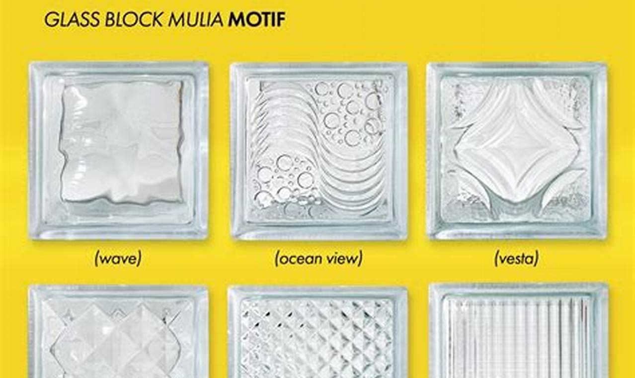 Mulia Ceramics Mulia Keramik Glass Block