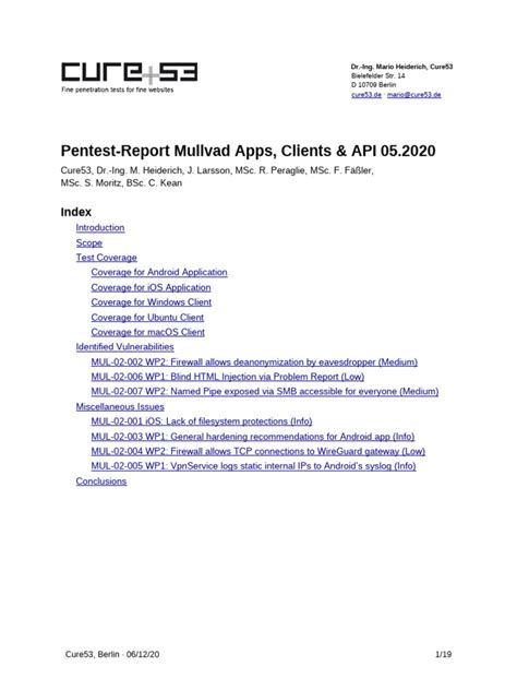 Mullvad&rsquo;s Leta security report