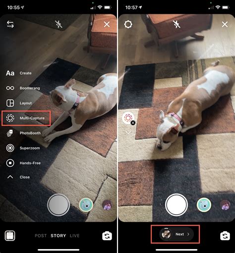 Multi Capture Instagram