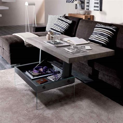 Buy Stock up525 Day Simple multifunction lifting coffee table small type of modern retractable