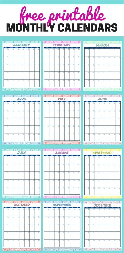 Multi Month Calendar
