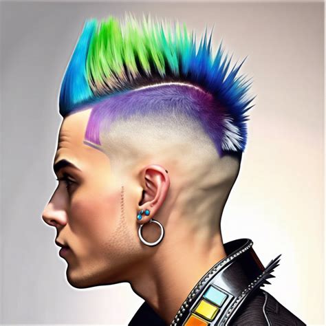 Multi-Colored Spikes