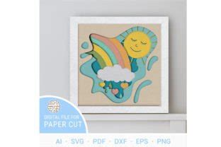 Download Multilayer Cut File the SUN Printable