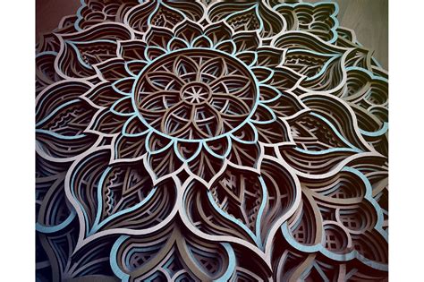 Download Multilayer Mandala Commercial Use DXF Files