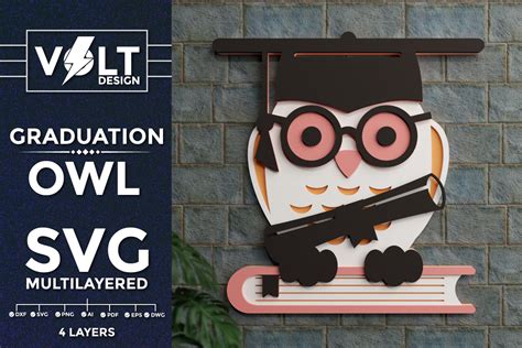 Download Multilayered Owl SVG File - SVG Design Cut Images