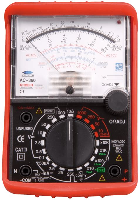 Cara Mengukur Resistor Menggunakan Multimeter Analog