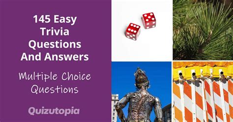 Multiple Choice Trivia Questions Examples to Get You Started