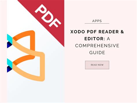 Multiple Features Of XODO PDF Application