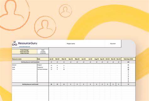 Multiple Project Resource Planning Excel Template - Great Research