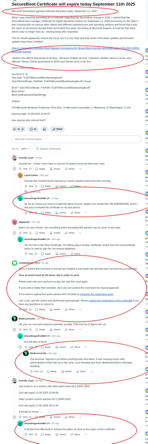 Multiple affected devices