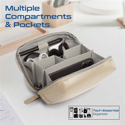 Multiple compartments and pockets