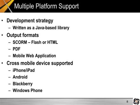 Multiple platform support