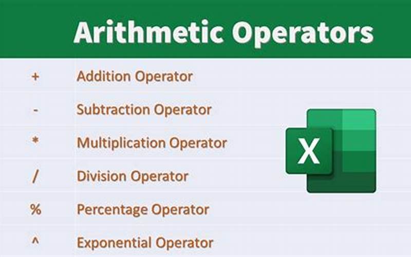 Multiplication Operator In Excel