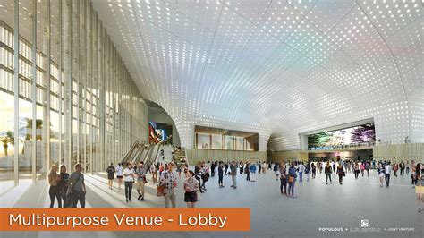 Multipurpose venue for conventions