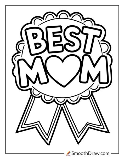 Mum Coloring Pages