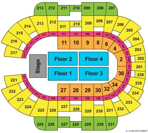 Municipal Auditorium Seating Chart