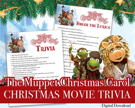 Muppet Christmas Carol Trivia