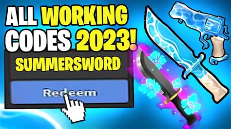 Murder Mystery 2 Codes - Roblox - June 2023 MM2 -
