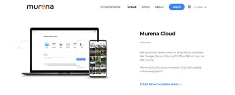 Murena Cloud: Features