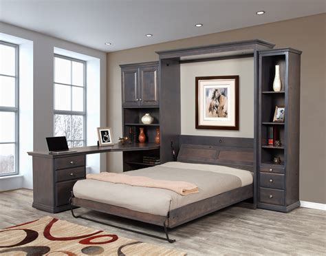 Murphy Bed with Built-in Desk