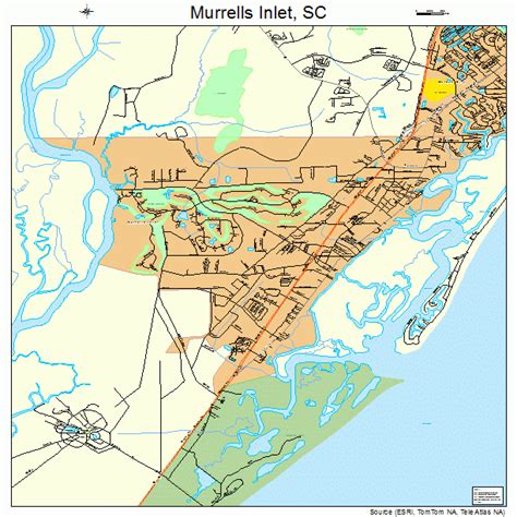 Murrells Inlet Sc Zip Code Map