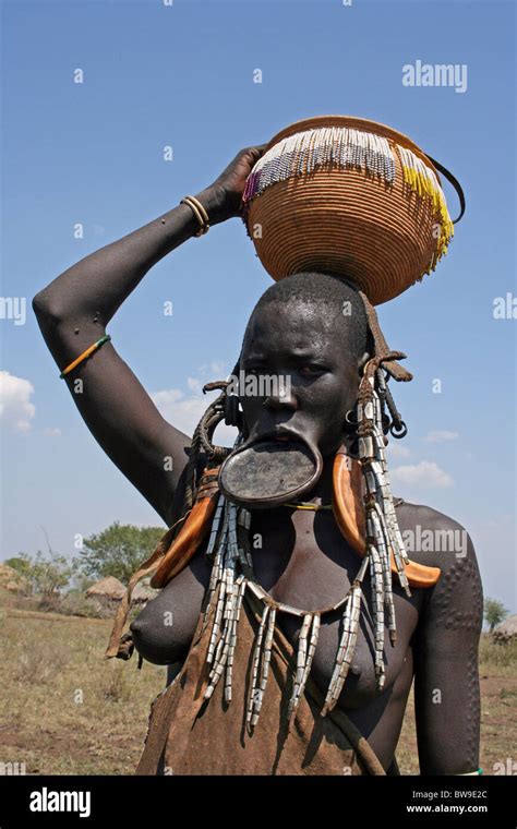 Mursi Tribe Woman