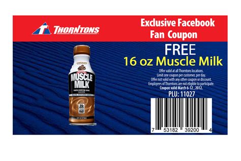 Muscle Milk Printable Coupons