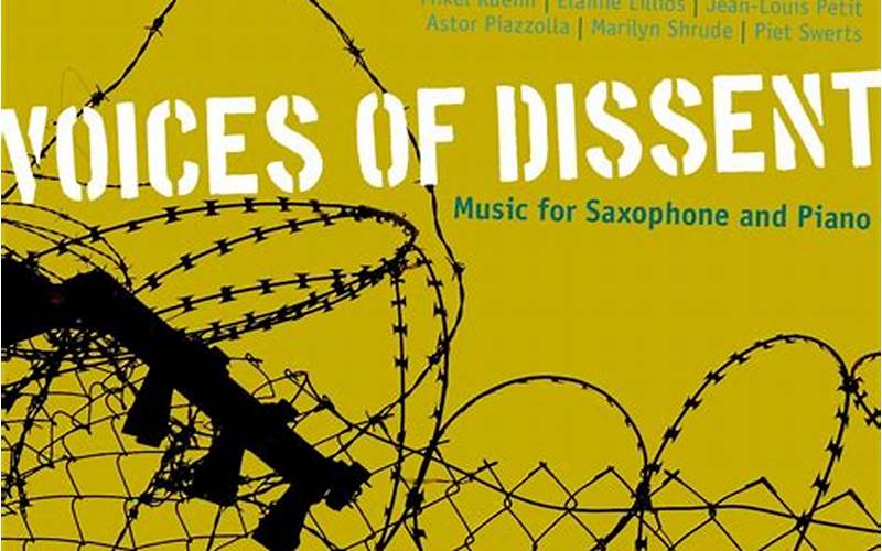 Music As A Voice Of Dissent