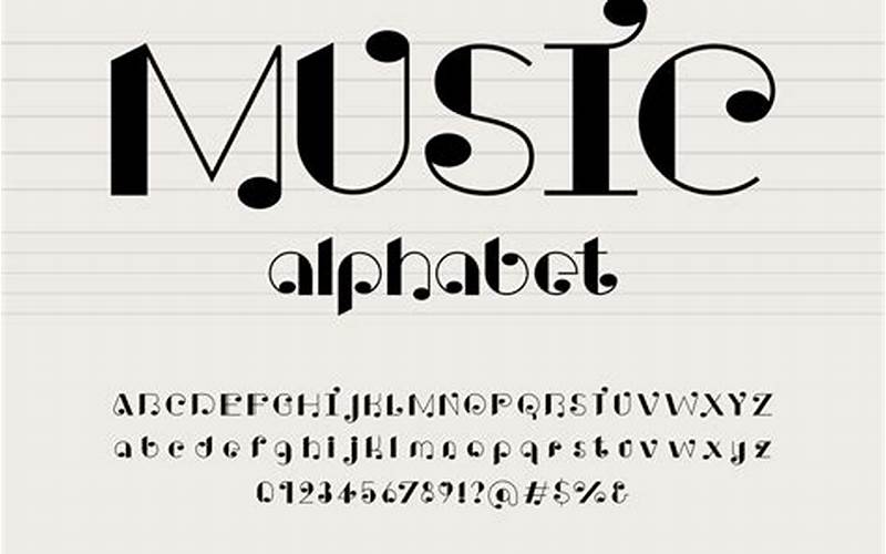 Music Font Examples